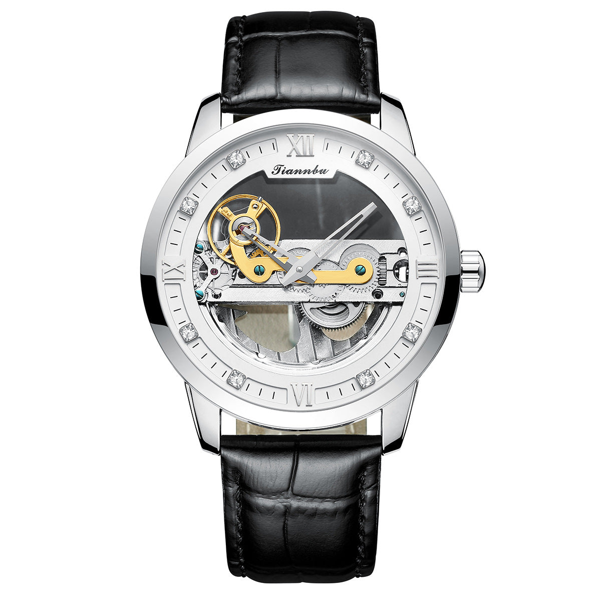 Men's Automatic Hollow Mechanical Watch
