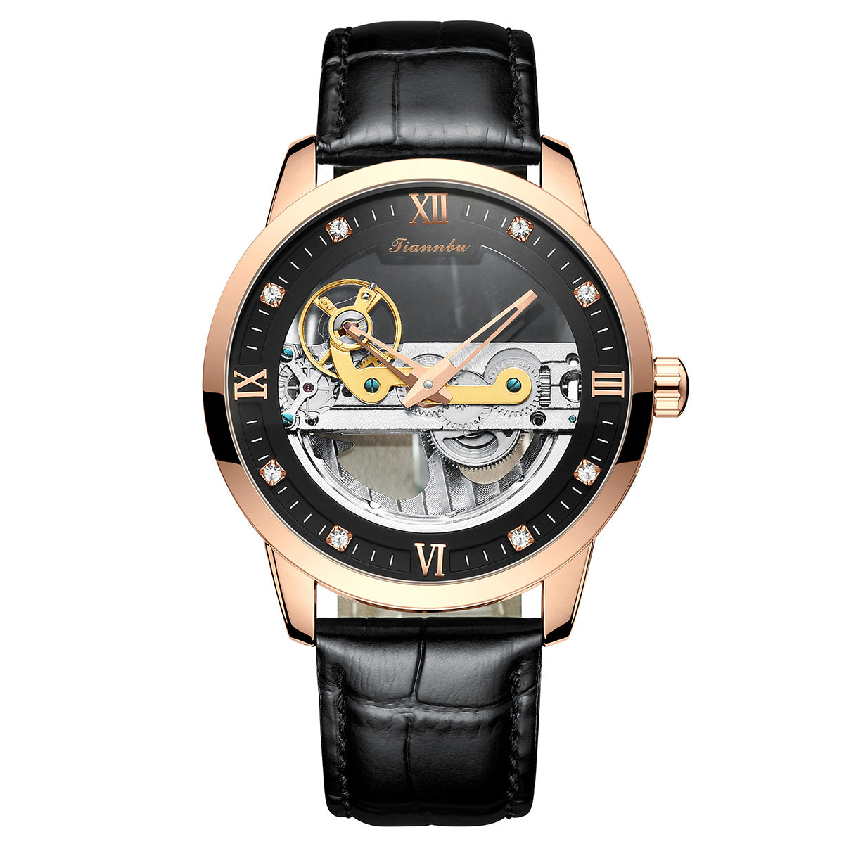 Men's Automatic Hollow Mechanical Watch