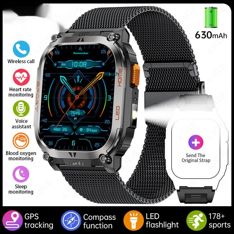 Large-screen Smartwatch With Bluetooth Calling Feature